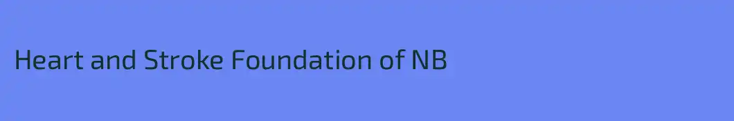 Heart and Stroke Foundation of NB